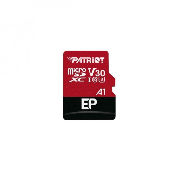 Karta pamięci Patriot EP Series MicroSDXC 128GB Class V30 + Adapter