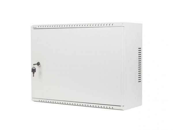 Szafa instalacyjna Lanberg rack wisząca 19&amp;quot; 4U+3U 540x200 niskoprofilowa szara (złożona)