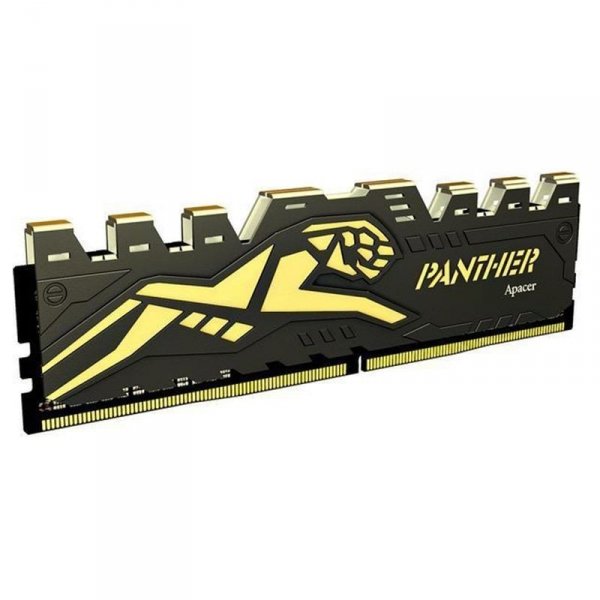 Pamięć DDR4 Apacer Panther Golden 16GB (1x16GB) 3200MHz CL16 1,35V - POSERWI