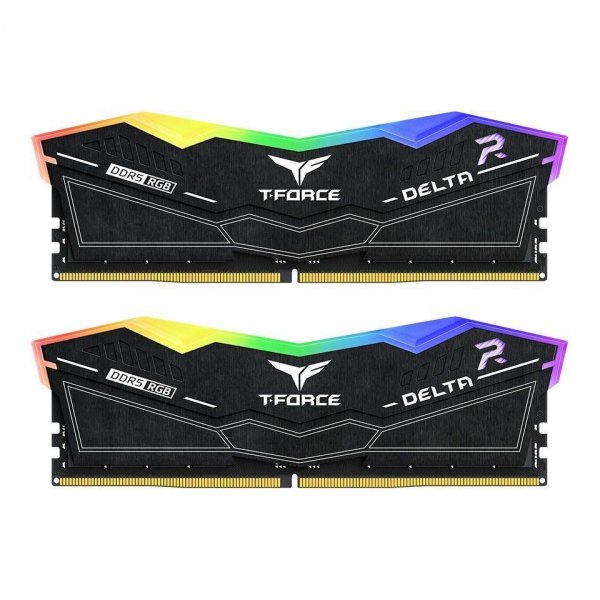 Pamięć DDR5 Team Group T-FORCE DELTA RGB 96GB (2x48GB) 6800MHz CL36 1,4V Czarna