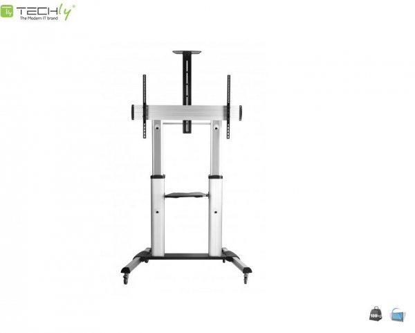Stojak mobilny Techly 60&amp;quot;-100&amp;quot;, 100kg regulowany