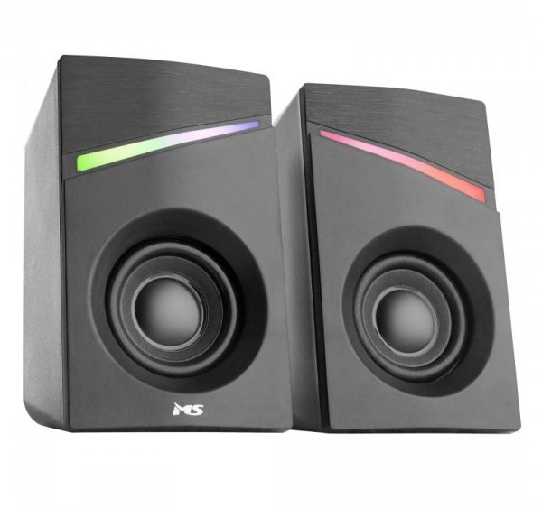 Głośniki MS Echo C300 2.0 6W RGB LED USB