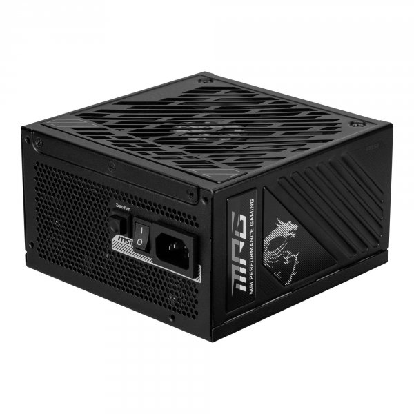 Zasilacz MSI MPG A1250GS PCIE5 1250W 135mm 80plus Gold aPFC
