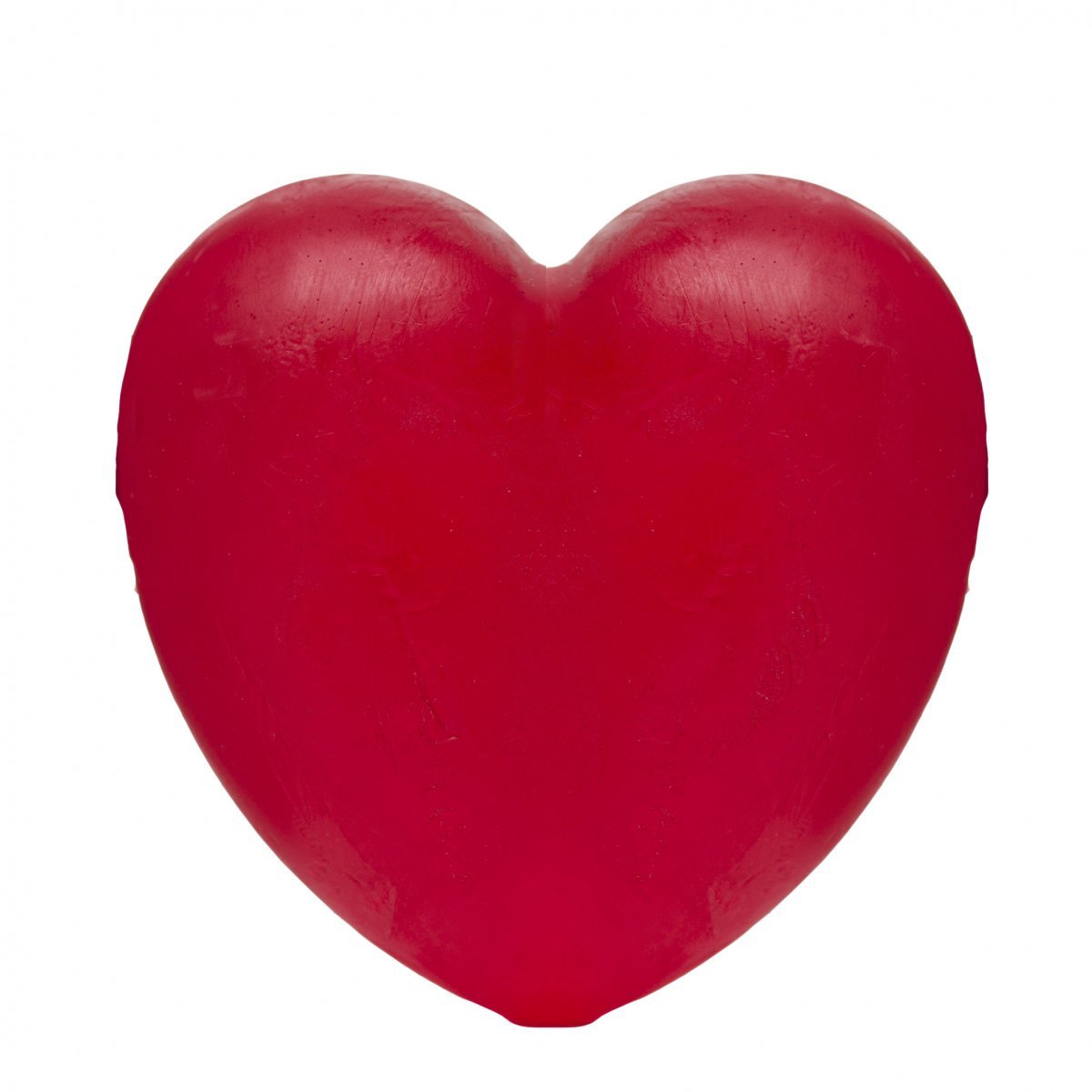 Heart soap RASPBERRY