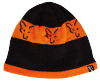 CPR993 FOX CZAPKA Black & Orange Beanie 