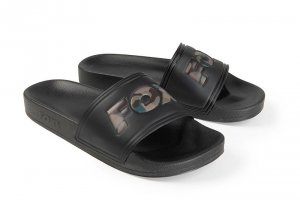 CFW132 FOX KLAPKI Black Sliders 41