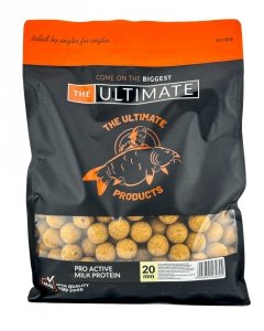 THE ULTIMATE Kulki zanętowe Pro Active Milk Protein 20 mm