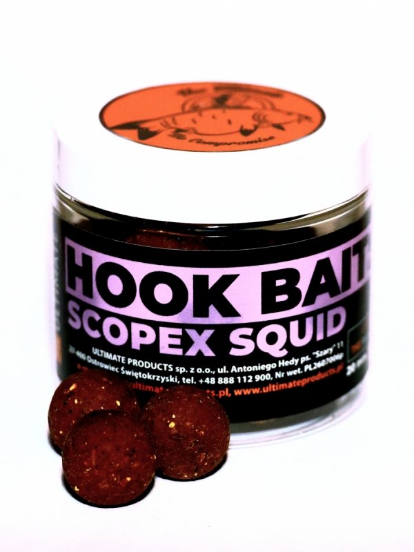 THE ULTIMATE  Kulki Hook Baits Scopex Squid 20mm