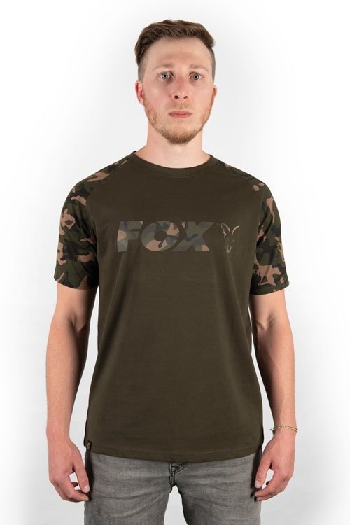  CFX016 Fox CAMO/KHAKI CHEST PRINT T-SHIRT XL