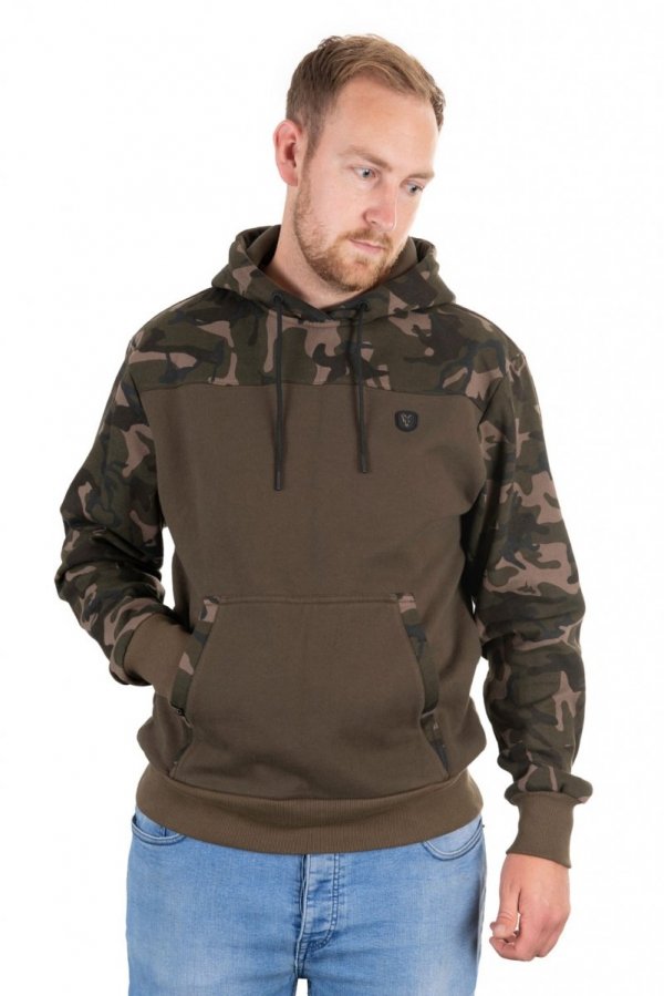 CFX057 FOX BLUZA KHAKI/CAMO HOODY L 