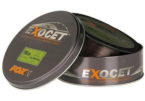 CML152 FOX Żyłka Exocet® Mono Trans Khaki - 0.350mm 18lbs