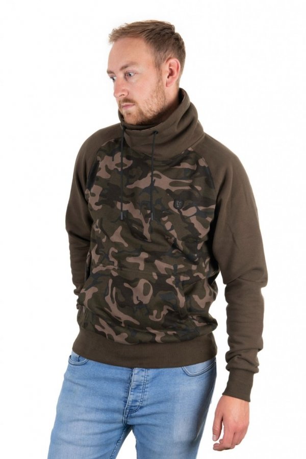 CFX072 FOX BLUZA KHAKI/CAMO HIGH NECK XXXL