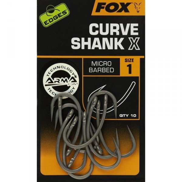 CHK222 Fox Hak EDGES Curve Shank X 2 