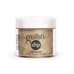 Puder do manicure tytanowy - GELISH DIP - Glitter & Gold 23 g (1610076) 