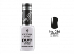 036 Jet Black Victoria Vynn - kremowy lakier hybrydowy Victoria Vynn PURE (8ml)