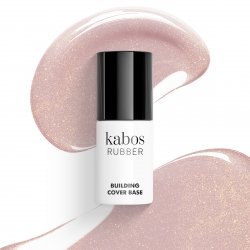 KABOS Rubber kauczukowa baza budująca  8ml -  SHINY GOLD NUDE