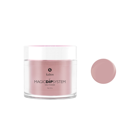 Puder do manicure tytanowy 20g - KABOS Dip 06 Dusty Rose