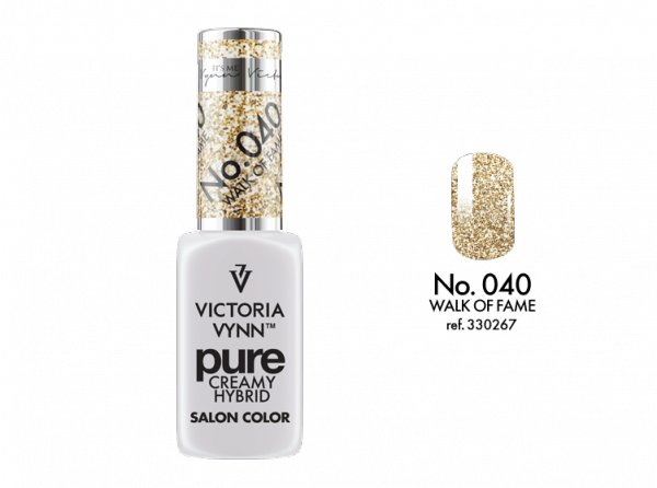 040 Walk of Fame - kremowy lakier hybrydowy Victoria Vynn PURE (8ml)