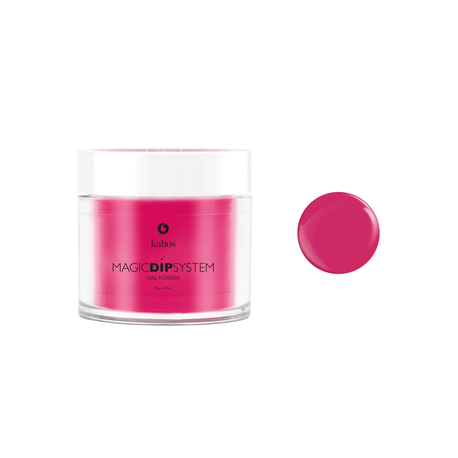 Puder do manicure tytanowy 20g - KABOS Dip 32 Barbie Pink