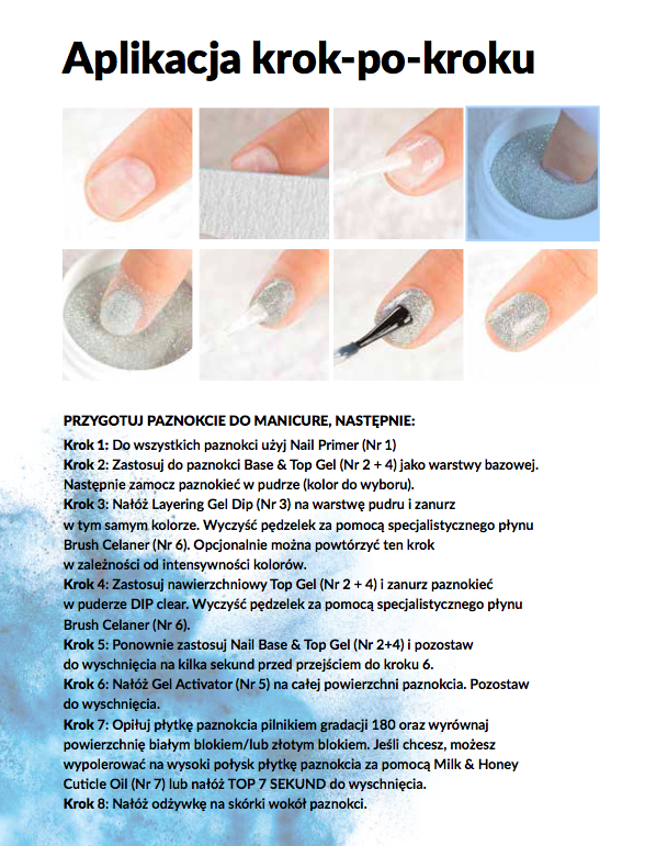 Puder do manicure tytanowy - CUCCIO DIP - Multi Color Glitter 14G (5530) 