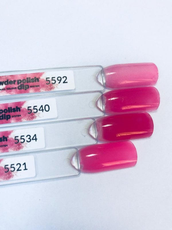 Cuccio manicure tytanowy - 5592 DIP SYSTEM PUDER Neon Pink 14 G