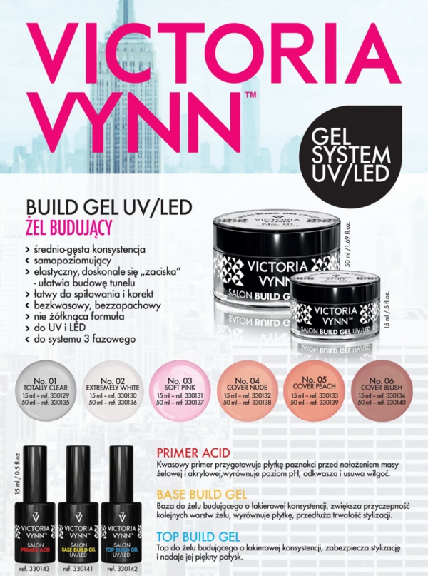 No.04 Cielisty żel budujący 15ml Victoria Vynn Cover Nude - do budowania paznokcia