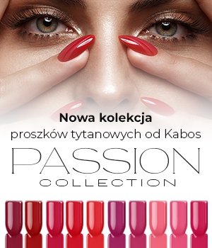 Kabos Puder manicure tytanowy 20g -  nr 77 RASPBERRY PROMISE