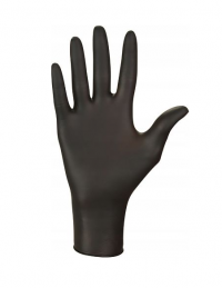 Rękawice nitrylowe diagnostyczne nitrylex black roz. L 100szt. 