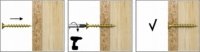 Wkręty hartowane do drewna  3x12 mm