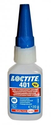  LOCTITE 401 20g - klej do podłoży porowatych