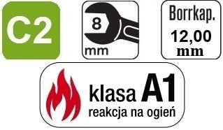 Wkręt samowiercący IMPAX 5,5X35 + EPDM - 250szt RAL 7024