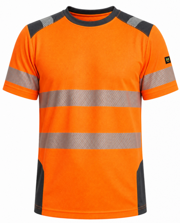 T-SHIRT OSTRZEGAWCZY Z SIATECZKI TSVIS 