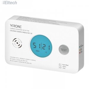 ORNO CZUJNIK TL.WĘGLA CZADU 2XAA DC-10