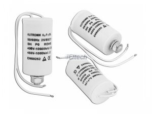 KONDENSATOR 6 UF/450V Z PRZEWODEM LXKON18