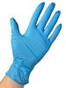 Rękawiczki nitrylowe niebieskie - M