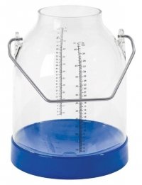 Konew bańka udojowa niebieska 143 mm, 30L 