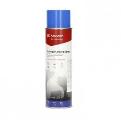 Spray do znakowania zwierząt, KRAMP 500ml, niebieski