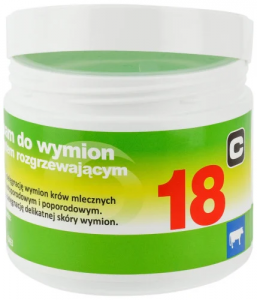 CanAgri Balsam 18 do wymion z efektem rozgrzewającym, 500 ml