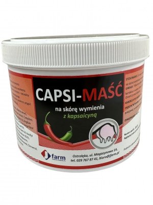 Capsi - Maść do wymion z kapsaicyną 450ml