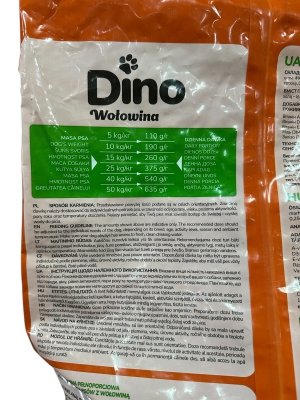 Karma dla psa DINO 18 kg 