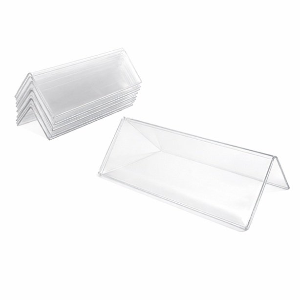 Oprawka osłonka do cenówek 10"  6,6 x 2,3 cm - 10 sztuk