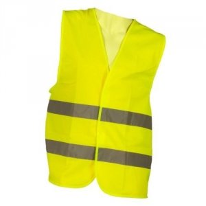 Kamizelka odblaskowa seledynowa