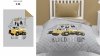 Narzuta dziecięca na łóżko POJAZDY BUDOWLANE 170 x 210 cm (K088)