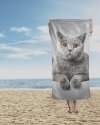 Ręcznik kąpielowy 70x140 CAT Kotek plażowy (WZ.71)