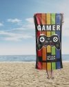 Ręcznik kąpielowy 70x140 GAMER Pady plażowy (WZ.70)