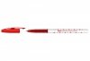 Długopis w gwiazdki 0,5 mm TOMA, czerwony (TO-059-35)