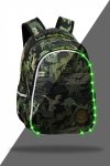 Plecak wczesnoszkolny CoolPack JIMMY LED dinozaury, ADVENTURE PARK (F110672)