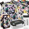 ZESTAW 5 el. Tornister Plecak CoolPack TURTLE  25 L pandy, PANDA GANG (F015829SET5CZ)