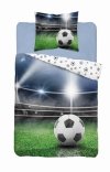 Pościel bawełniana FOOTBALL Piłka nożna 160 x 200 cm komplet pościeli (5155A)
