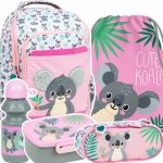 ZESTAW 5 el. Plecak szkolny CUTE KOALA Misie (PLSZKOA10SET5CZ)